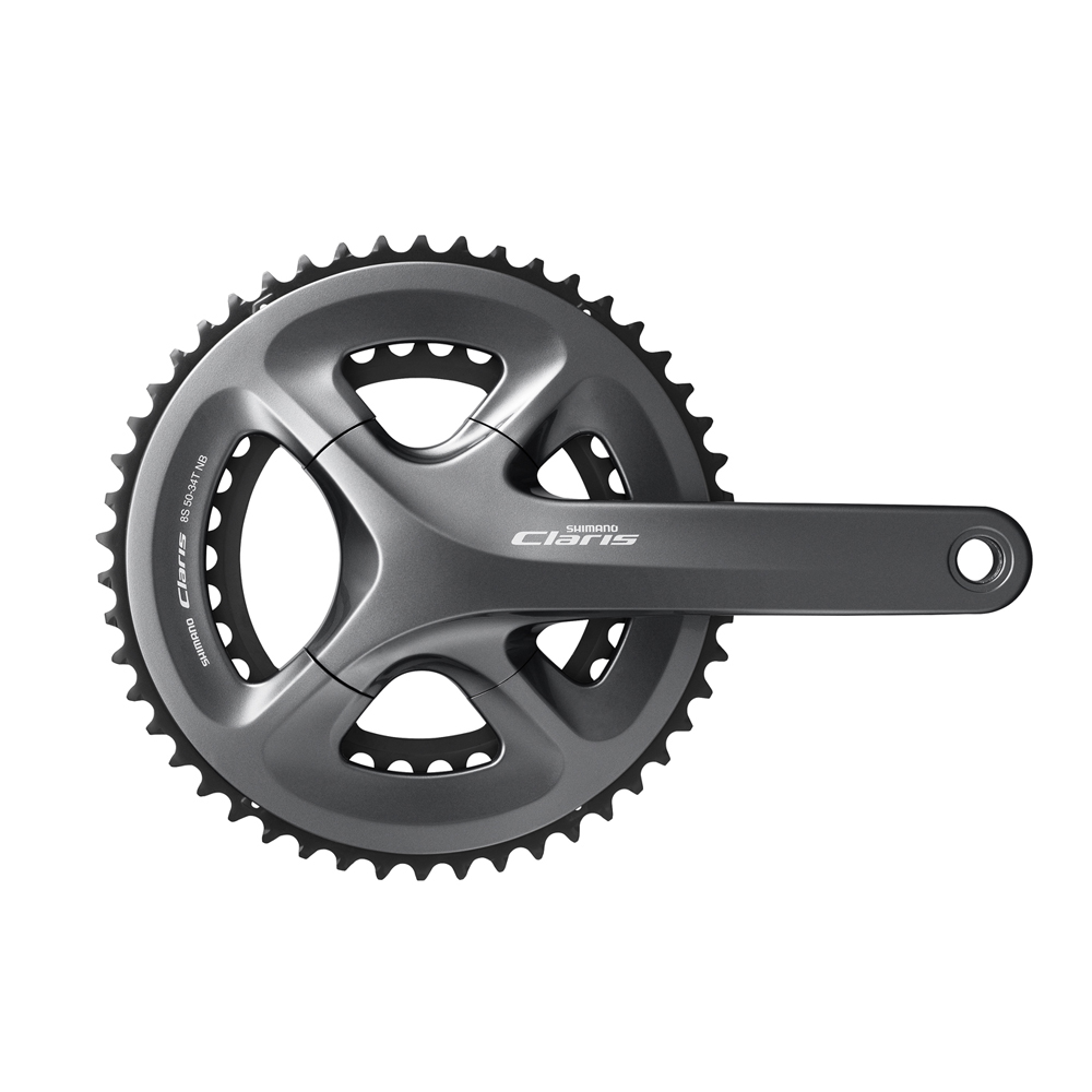 Priekinis žvaigždžių blokas Shimano Claris R2000 50/34T 175mm