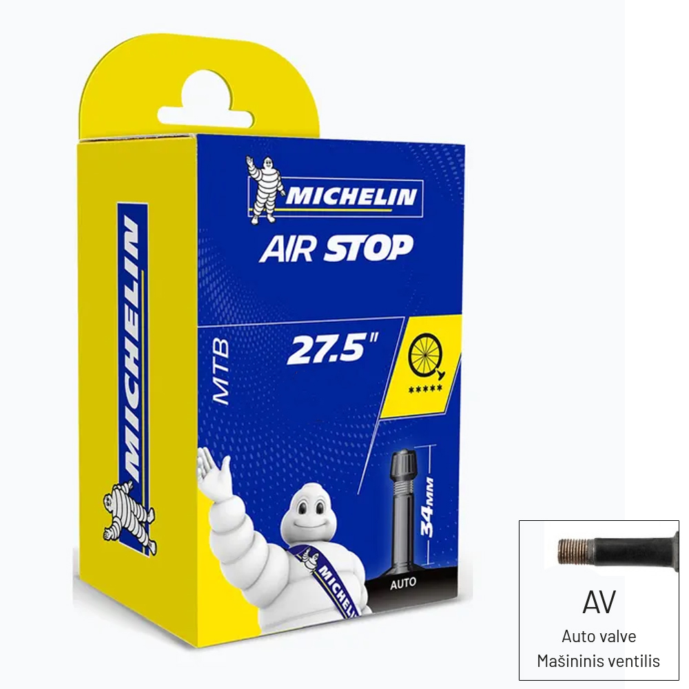 Kamera Michelin AIR STOP 27,5x1.9/2.7 AUTO-SV